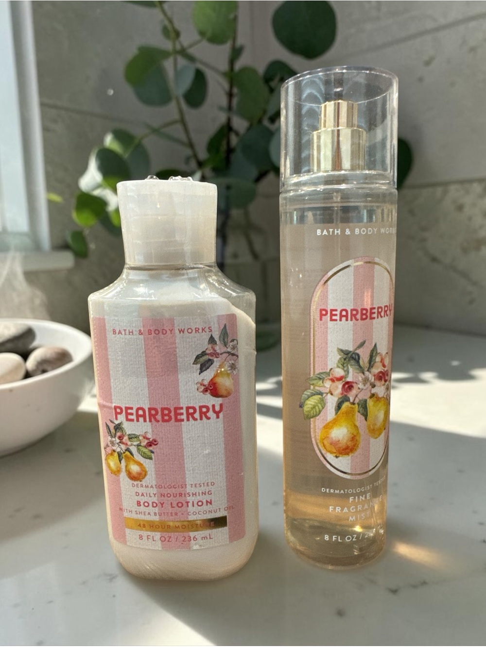 NWT Bath & Body Works Pearberry Lotion & Mist